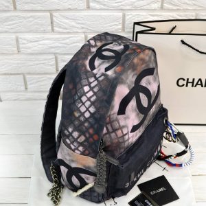 Рюкзак Chanel Graffiti Printed Canvas Backpack